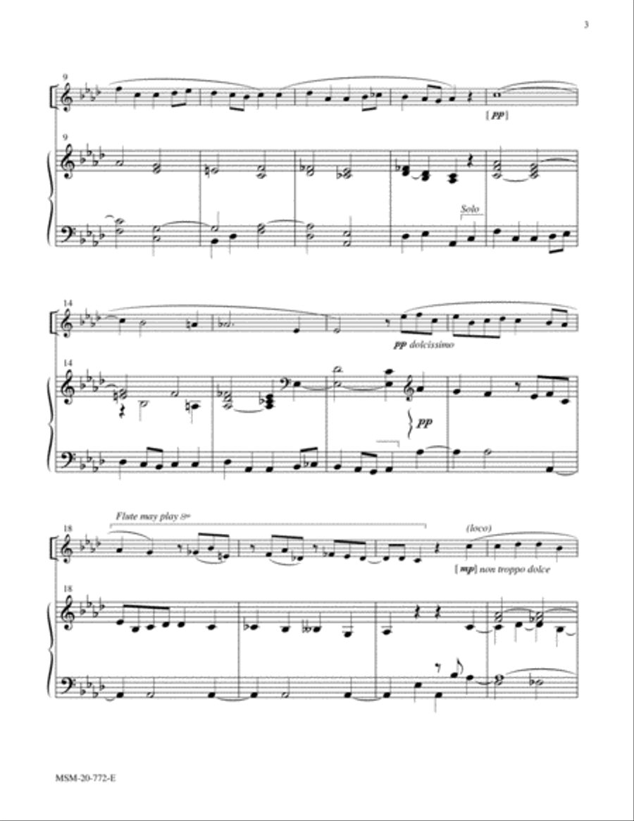 Aria Aria Clarinet scores gallery preview page 3