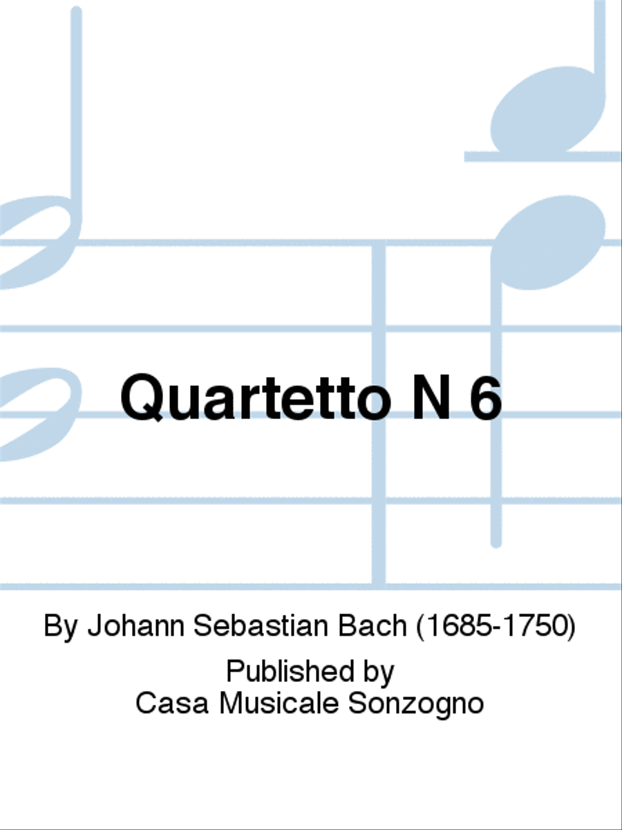 Quartetto N 6 Horn scores gallery preview page 1