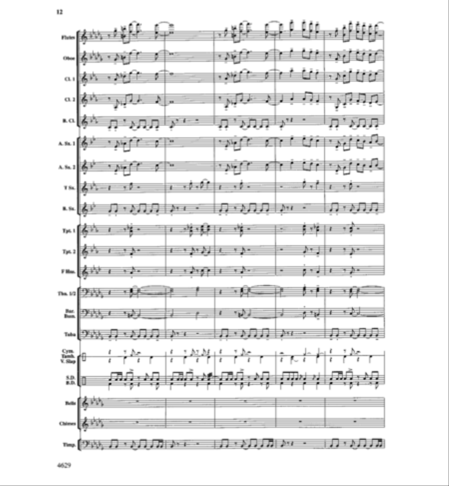 Sirocco Concert Band scores gallery preview page 13