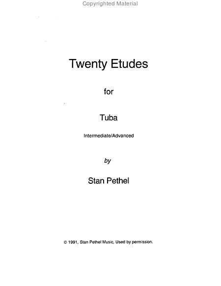 Twenty Etudes