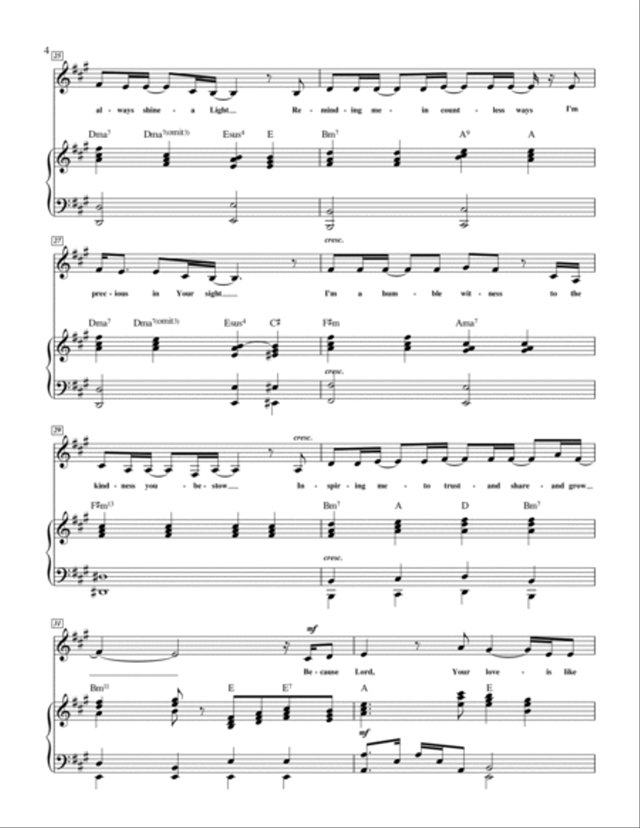 Like Water for the Thirsty Soul Voice Solo scores gallery preview page 4