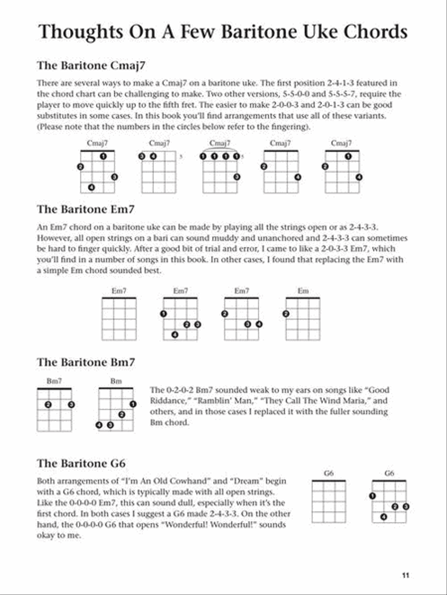 The Daily Ukulele: Leap Year Edition for Baritone Ukulele Piano scores gallery preview page 12