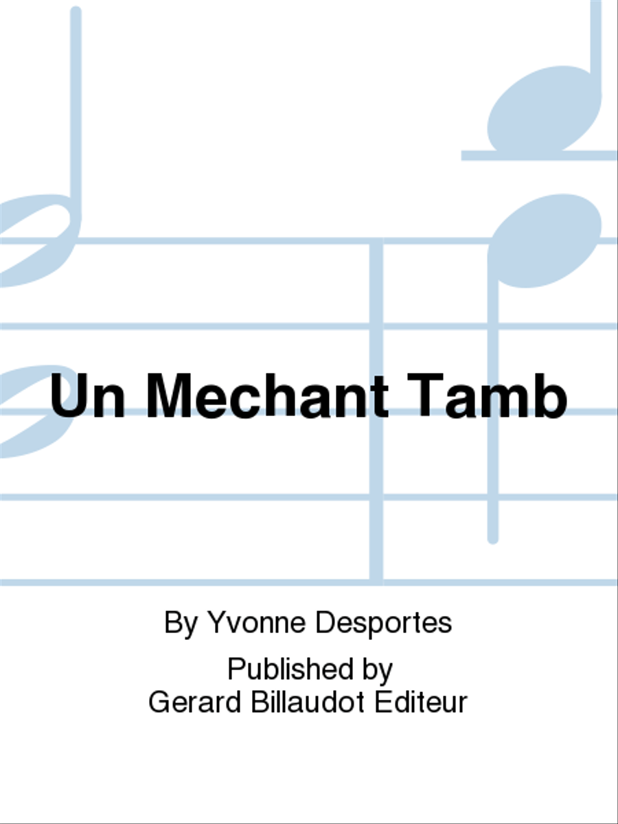 Un Mechant Tamb Drums scores gallery preview page 1