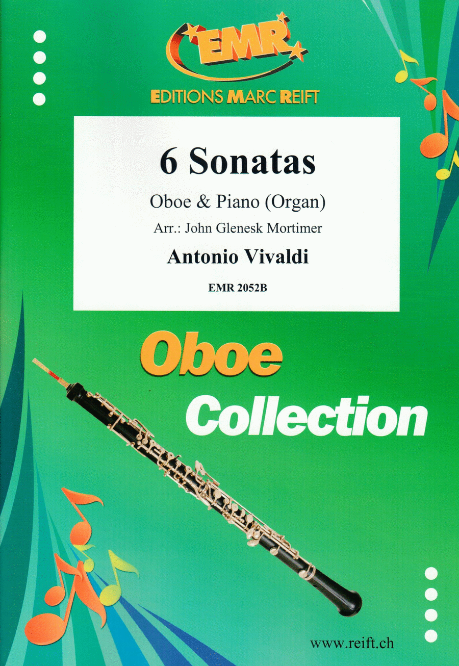 6 Sonatas Organ scores gallery preview page 1