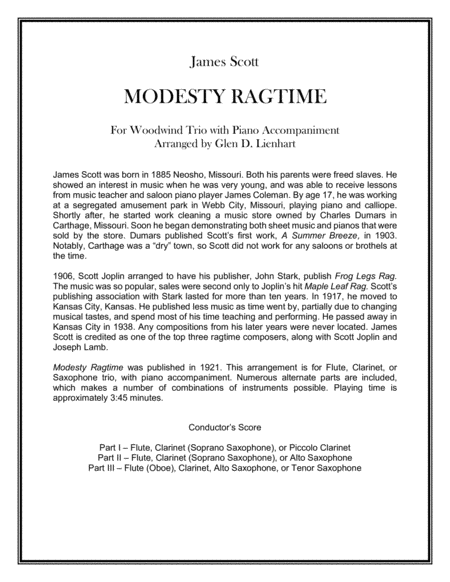 Modesty Ragtime image number null