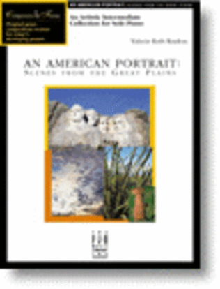 Book cover for An American Portrait: Scenes From The Great Plains