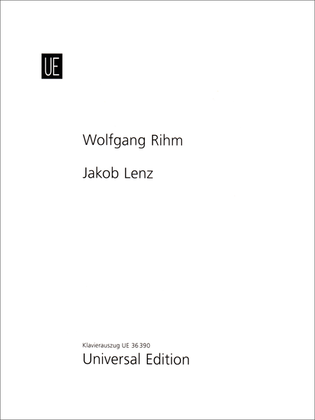 Book cover for Jakob Lenz
