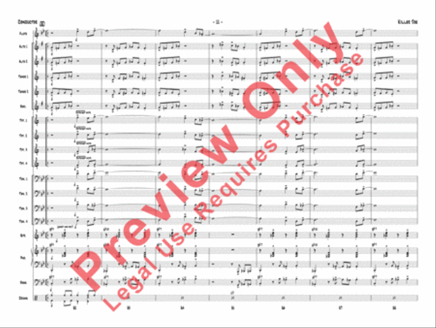 Cool Joe, Mean Joe (Killer Joe) Jazz Ensemble scores gallery preview page 14