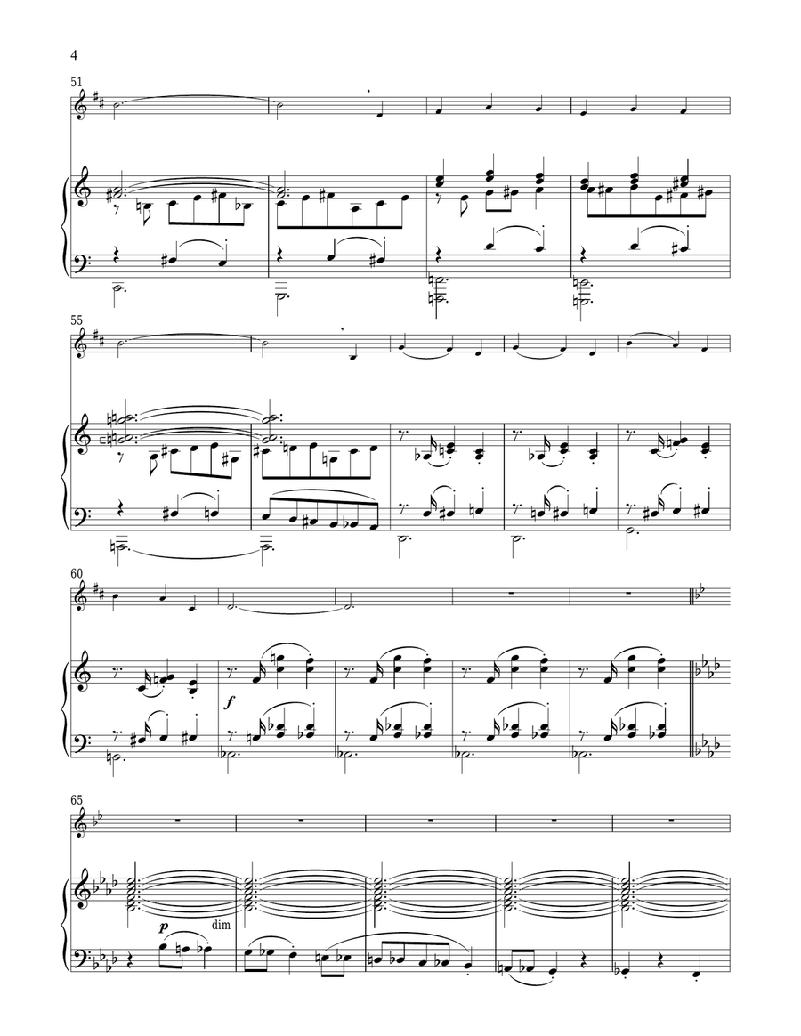 Night Waltz (from A Little Night Music) Clarinet Solo scores gallery preview page 4