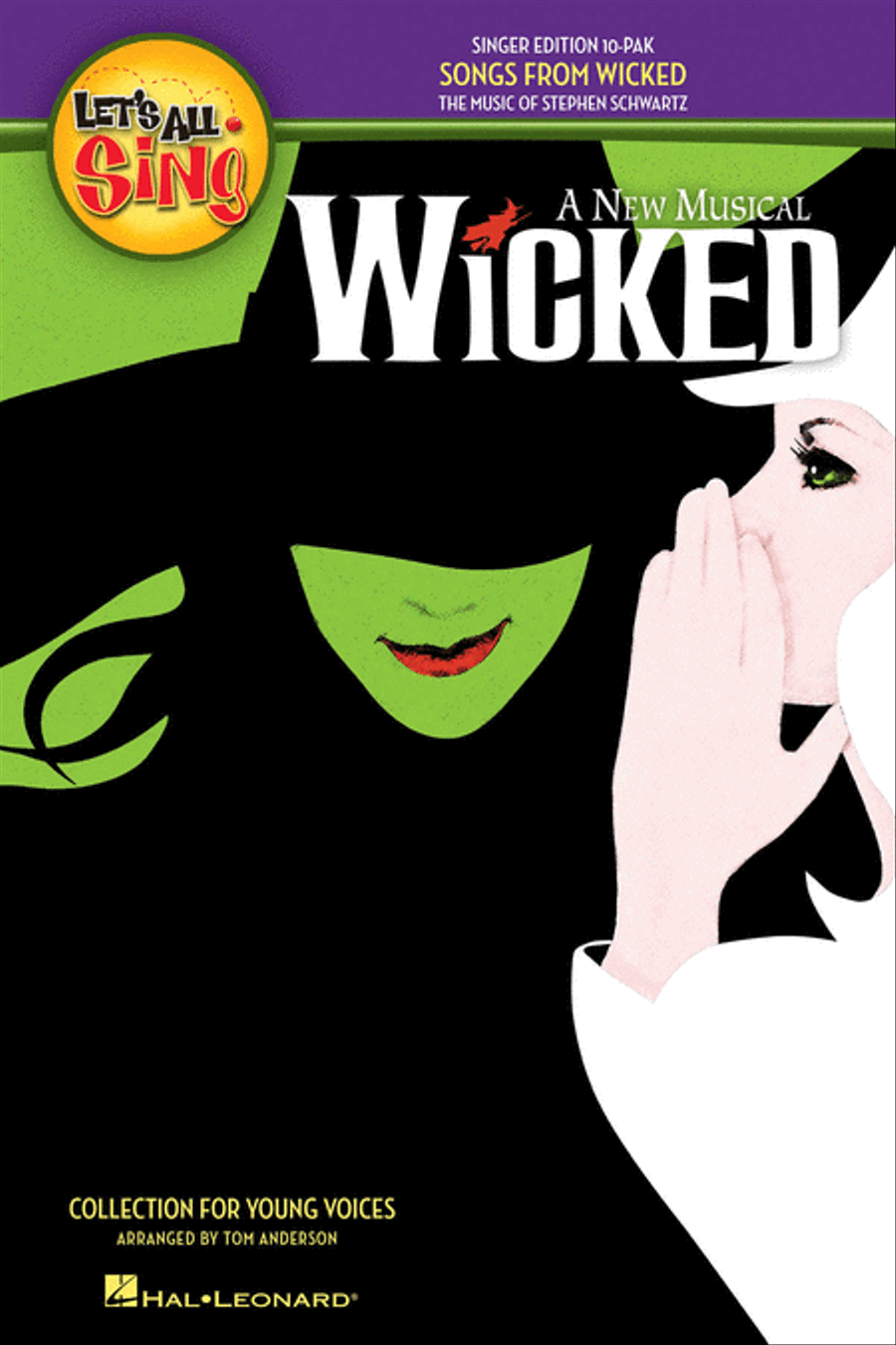 Let's All Sing Songs from Wicked Choir scores gallery preview page 1