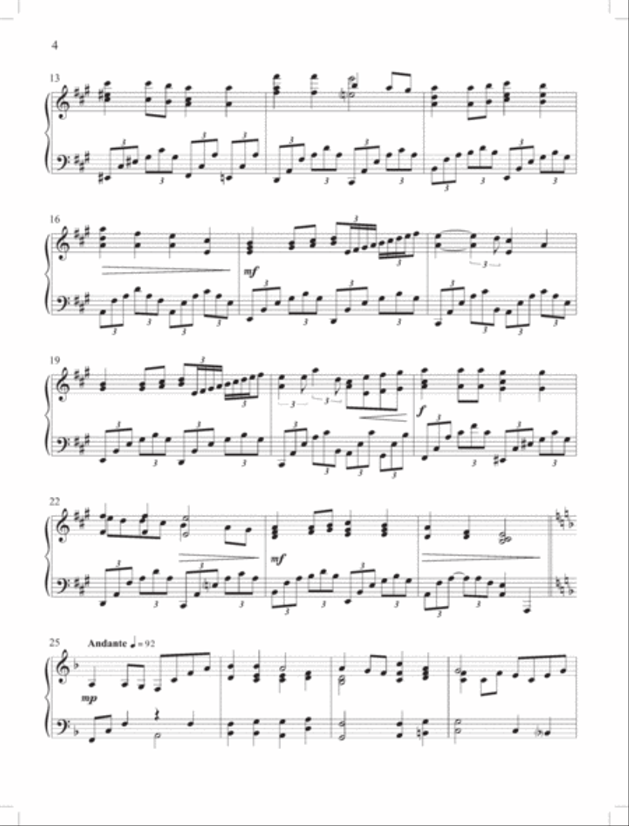 Jesus Loves Even Me Piano Solo scores gallery preview page 3