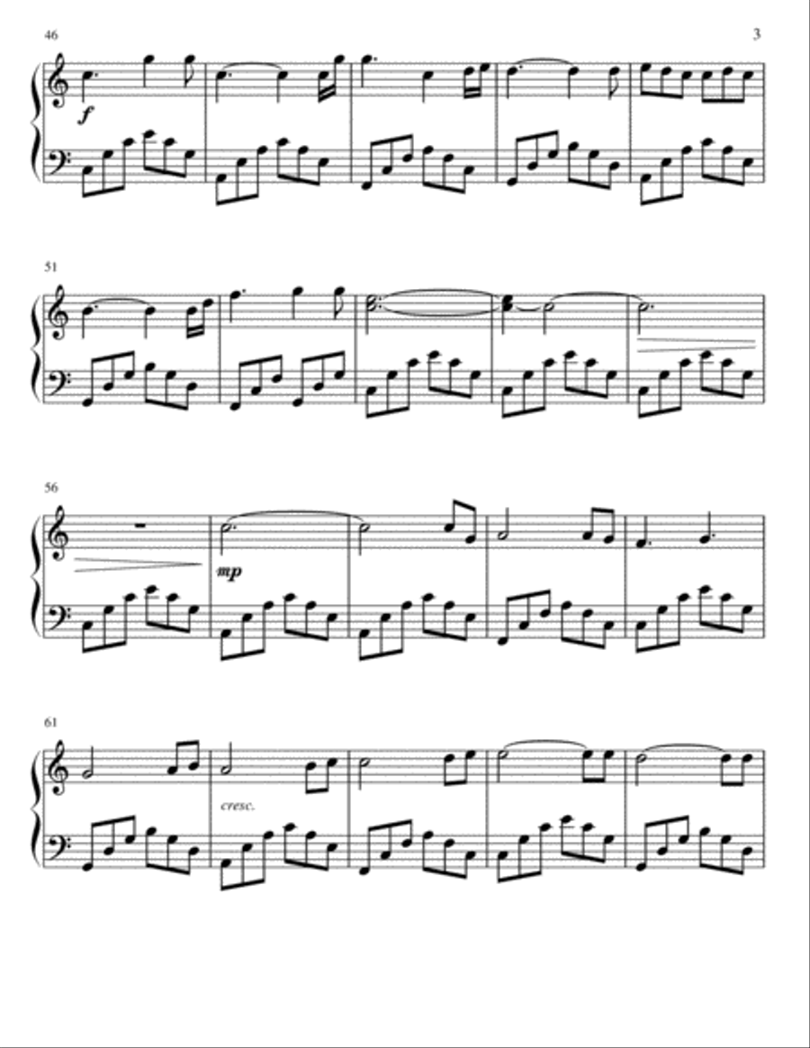 Love Notes Piano Solo scores gallery preview page 3