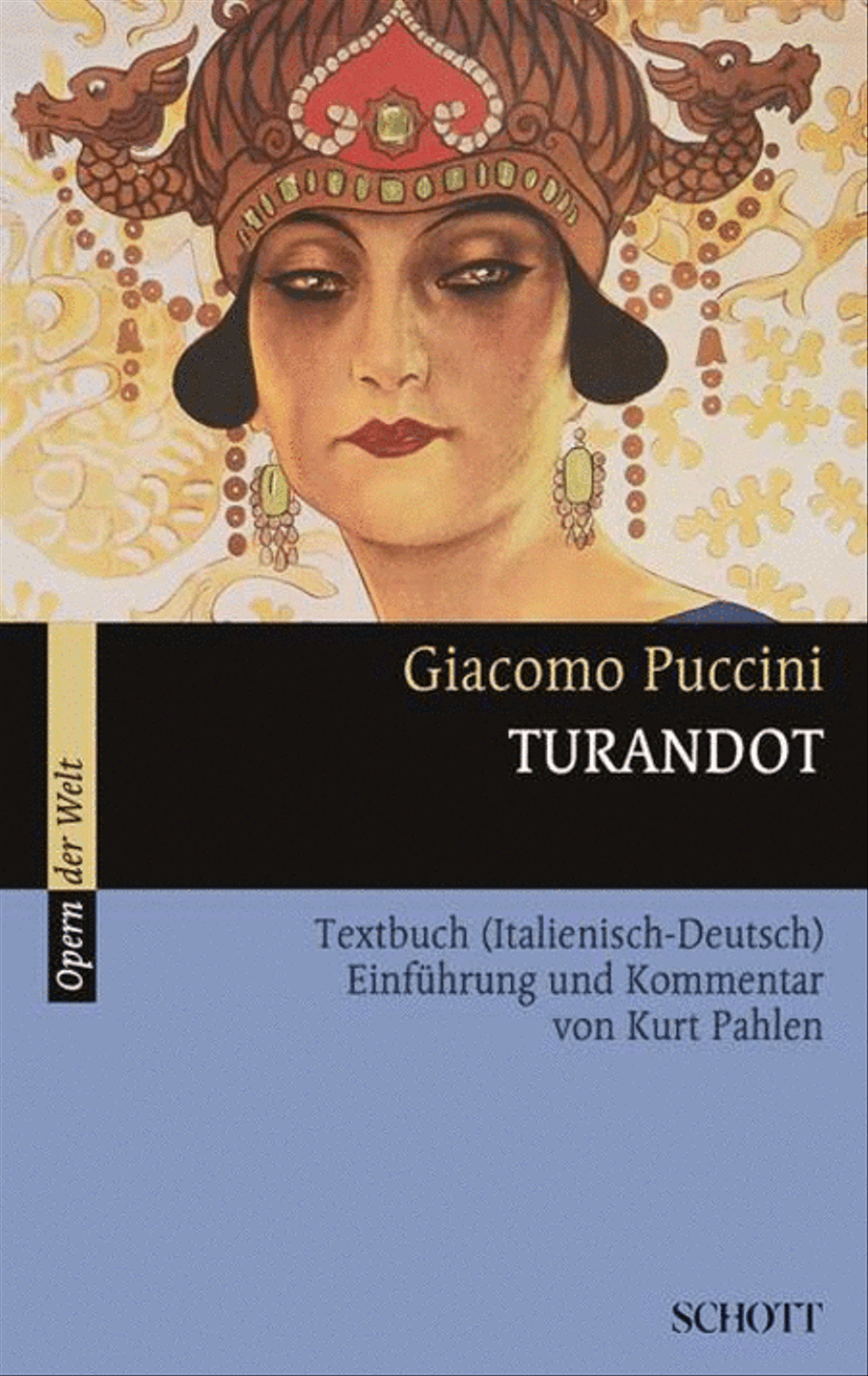 Puccini G Turandot Textbook scores gallery preview page 1