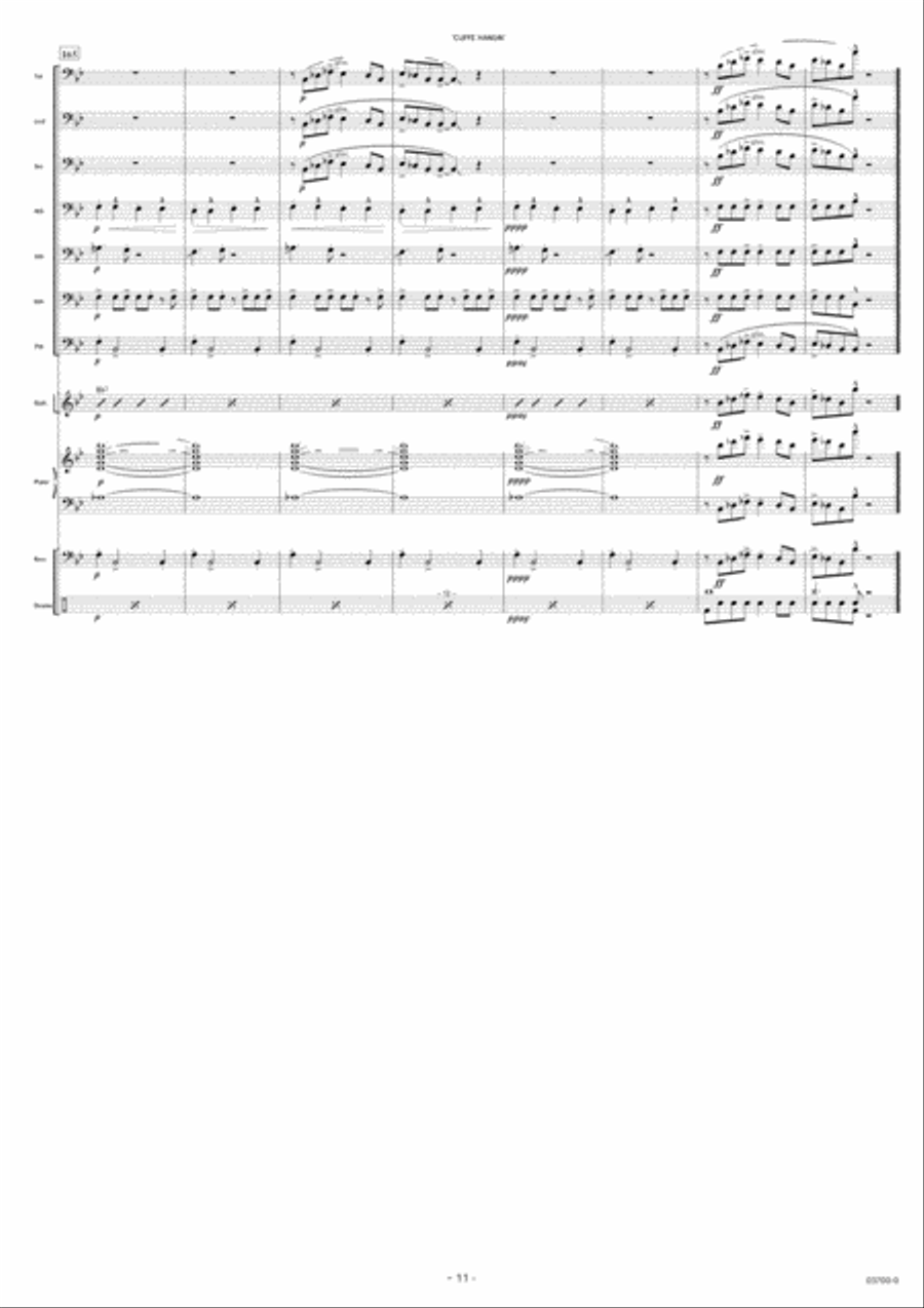 'Cliffe Hangin' 'Cliffe Hangin' Small Ensemble scores gallery preview page 8