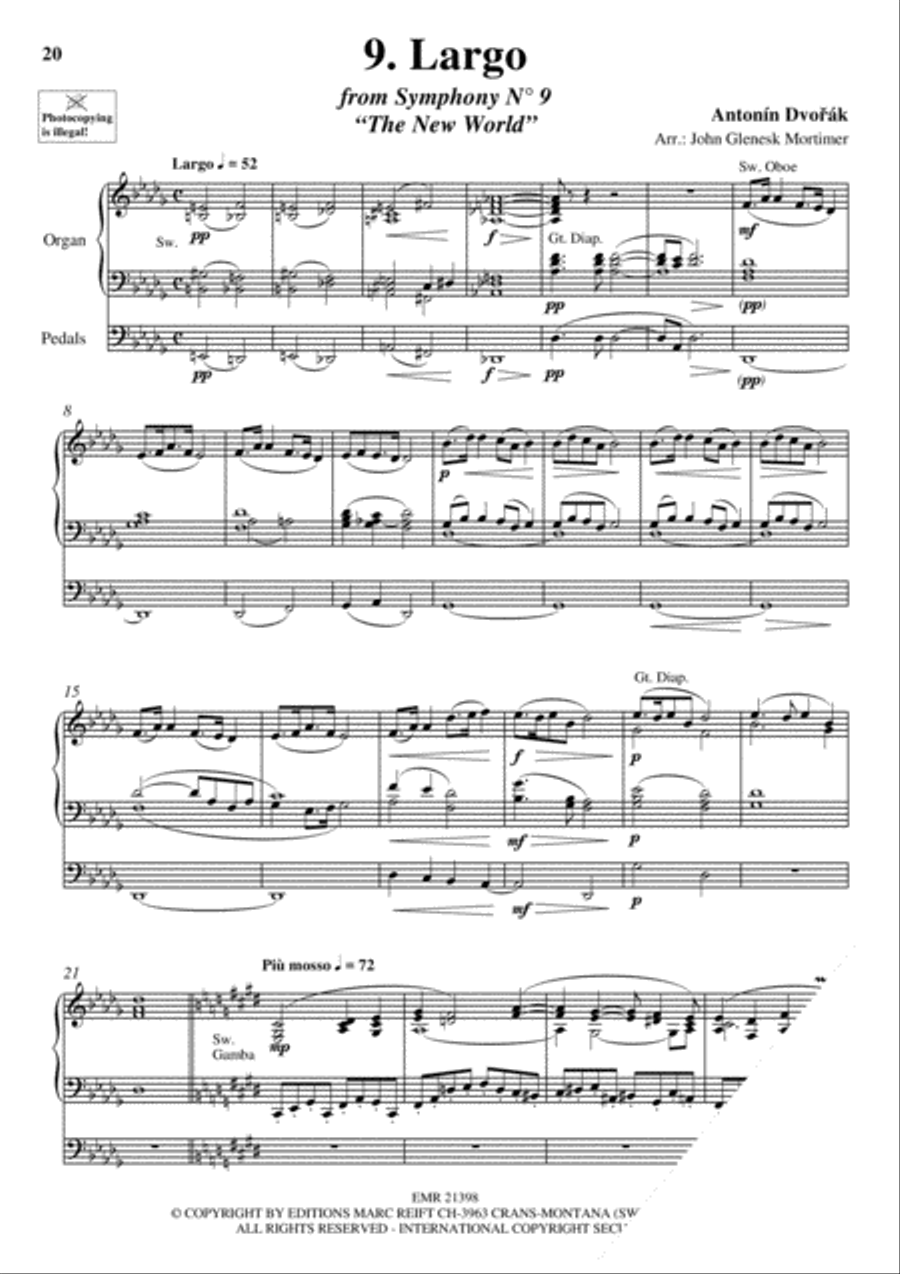 Wedding Favorites for Organ Trumpet scores gallery preview page 14