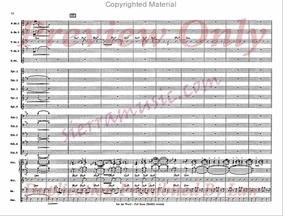 See The World Big Band scores gallery preview page 11