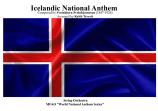 Icelandic National Anthem for String Orchestra (Keith Terrett World National Anthem Series)