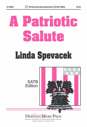 Book cover for A Patriotic Salute