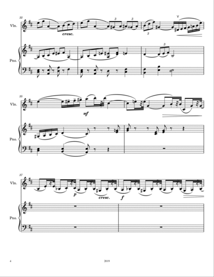 Tchaikovsky Violin Concerto in D major, Op. 35 - For Violin and Piano Tchaikovsky Violin Concerto in D major, Op. 35 - For Violin and Piano Violin Solo scores gallery preview page 4