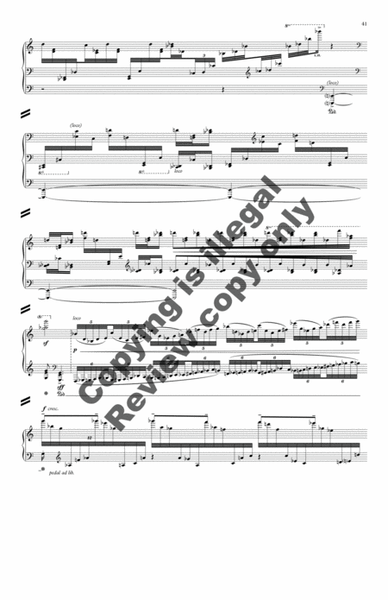 Traces (Piano/Full Score)