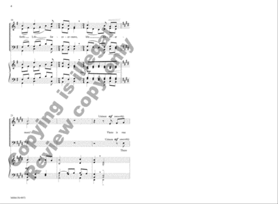 How Very Good and Pleasant 4-Part scores gallery preview page 5