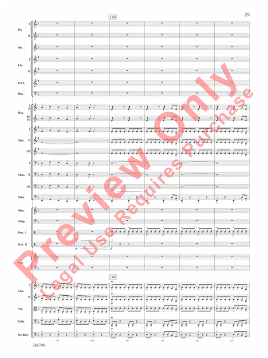 Suite from Video Games Live Full Orchestra scores gallery preview page 30