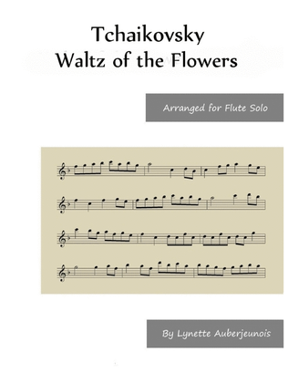 Book cover for Waltz of the Flowers - Flute Solo