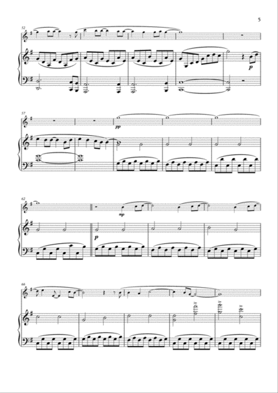 A Million Dreams Flute Solo scores gallery preview page 5