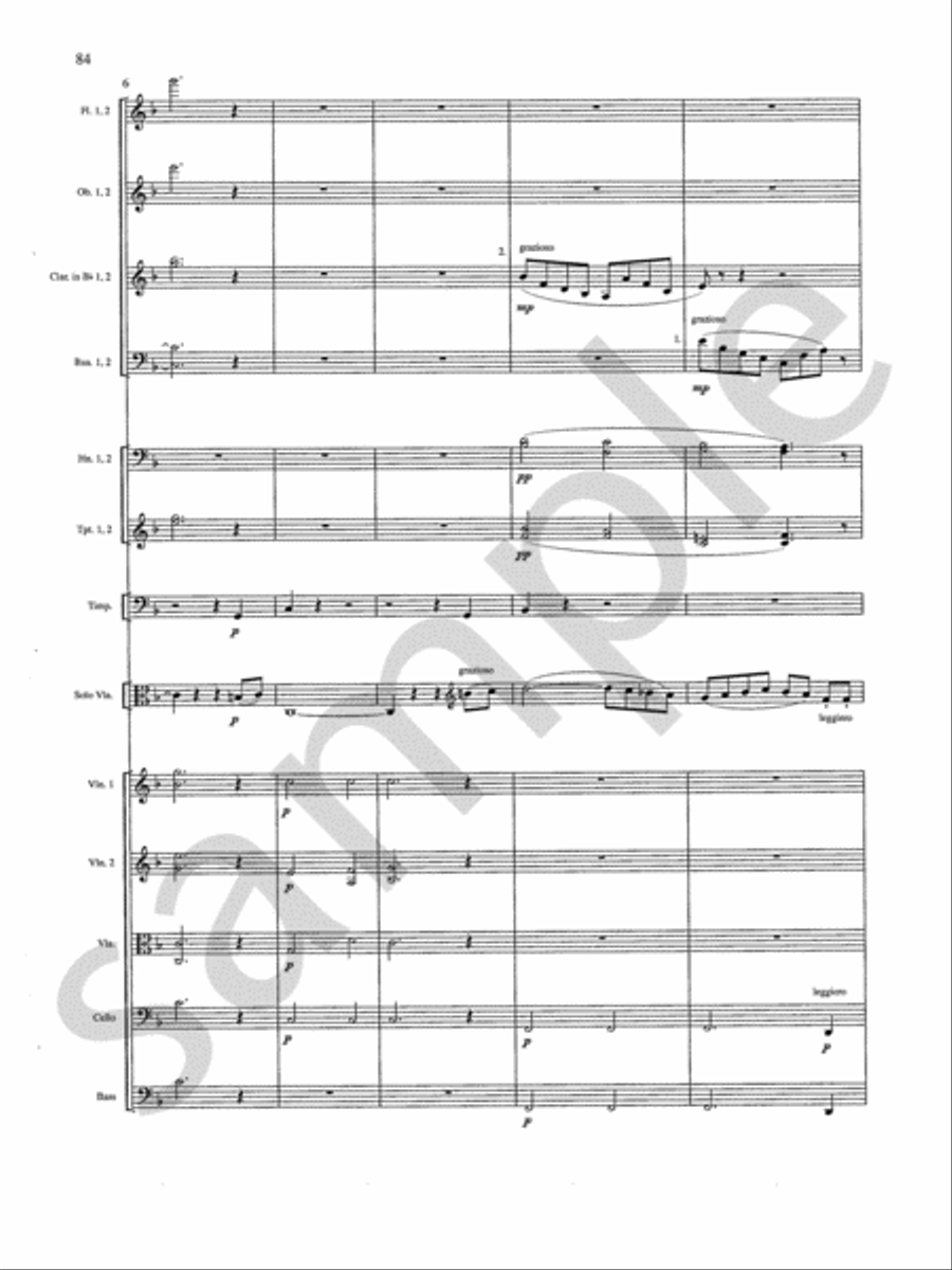 Concerto Orchestra scores gallery preview page 16