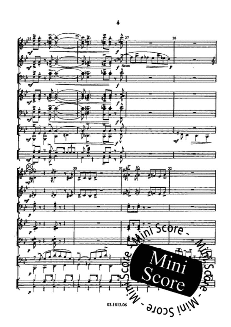 Talking Tomcat Big Band scores gallery preview page 6