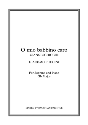 Book cover for O mio babbino caro - Gianni Schicchi (Gb Major)