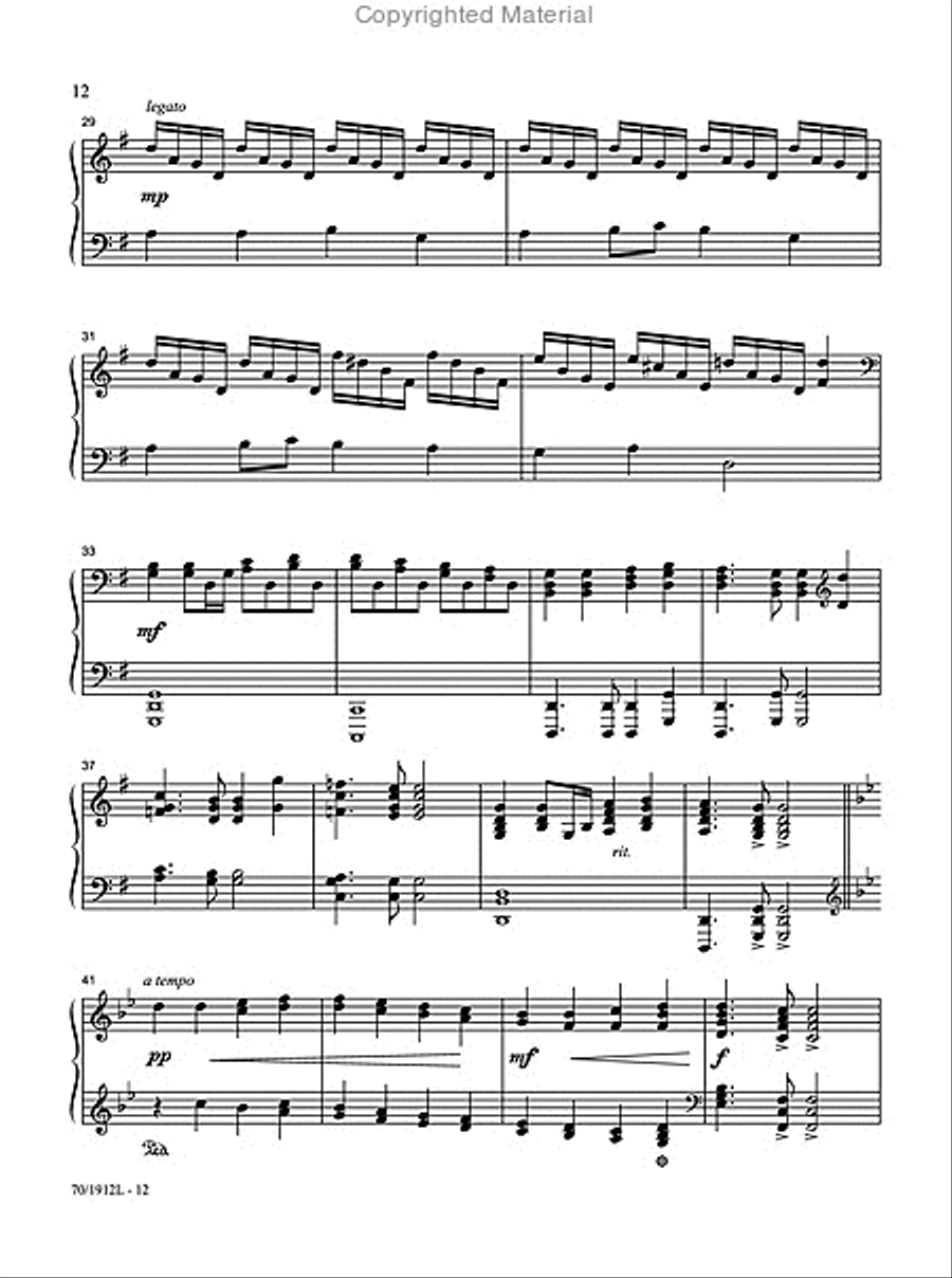 The Church Pianist's Library, Vol. 16 Piano Solo scores gallery preview page 10