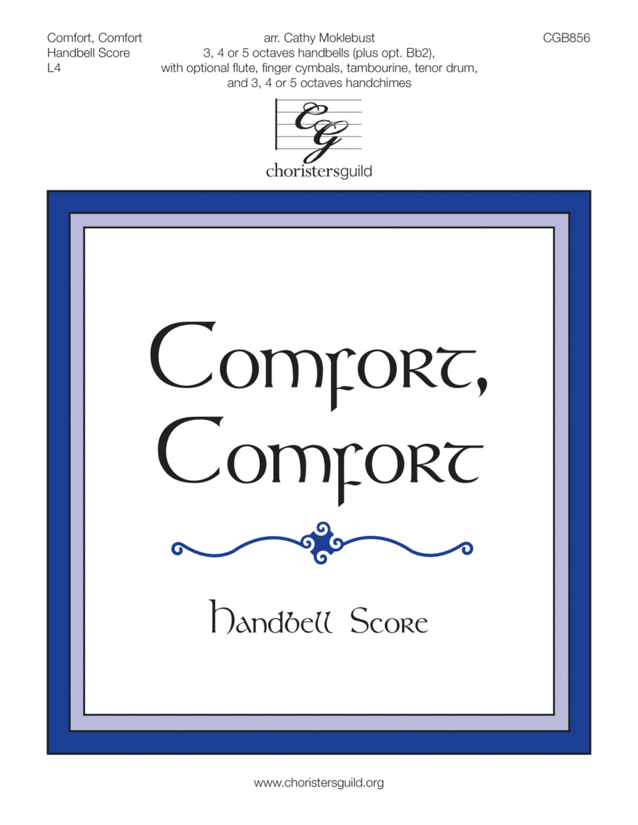 Comfort, Comfort - Handbell Score image number null