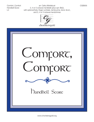 Comfort, Comfort - Handbell Score