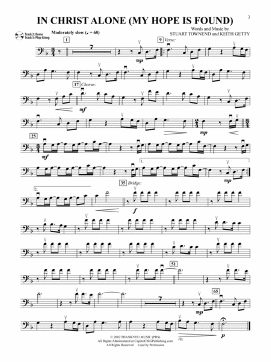 Top Christian Hits Instrumental Solos for Strings String Orchestra scores gallery preview page 3