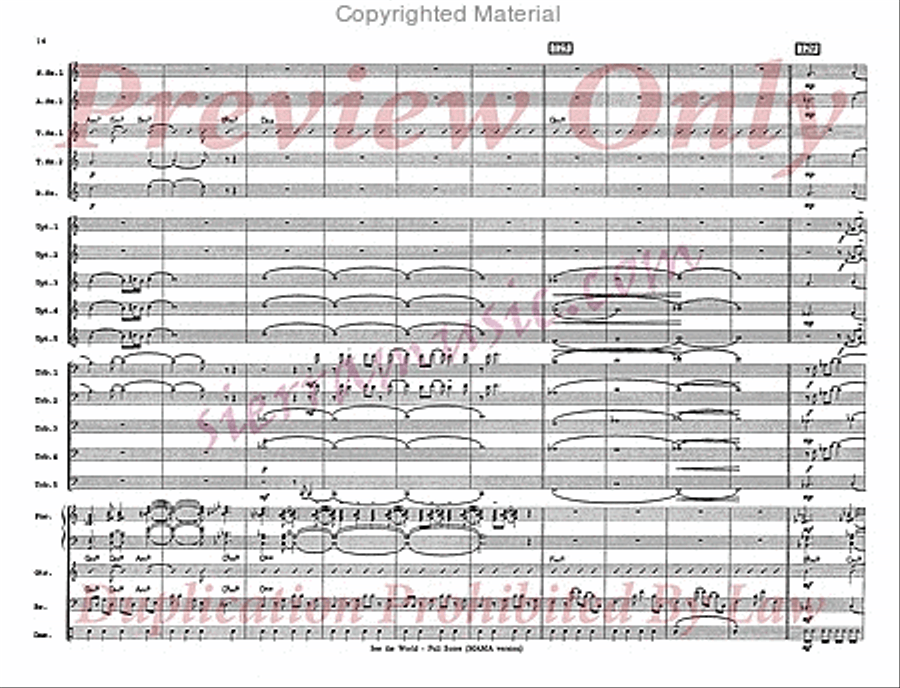 See The World Big Band scores gallery preview page 15