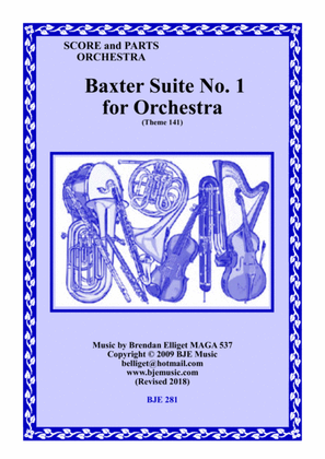 Baxter Suite No. 1 - Orchestra Score and Parts PDF