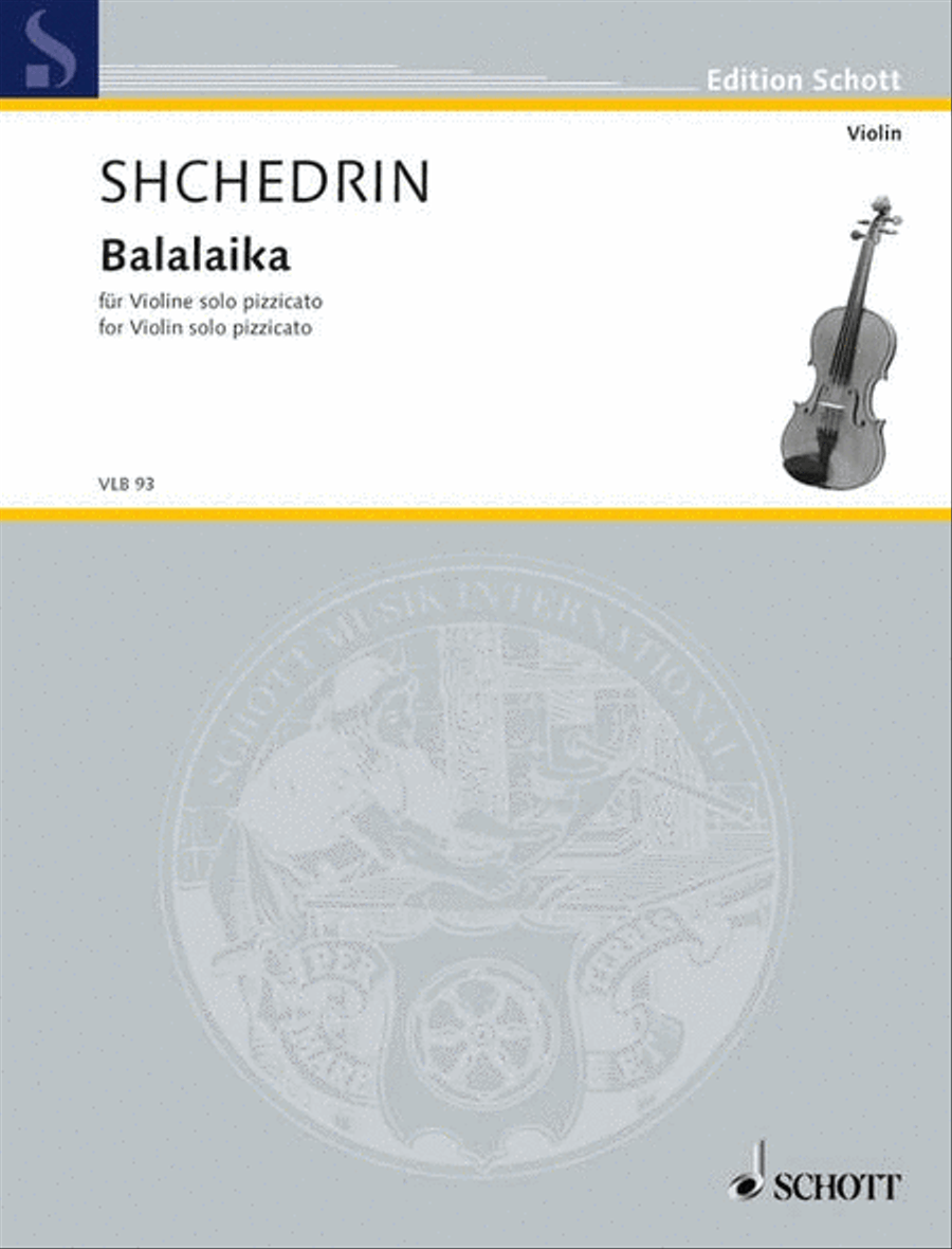 Balalaika Balalaika Violin Solo scores gallery preview page 1