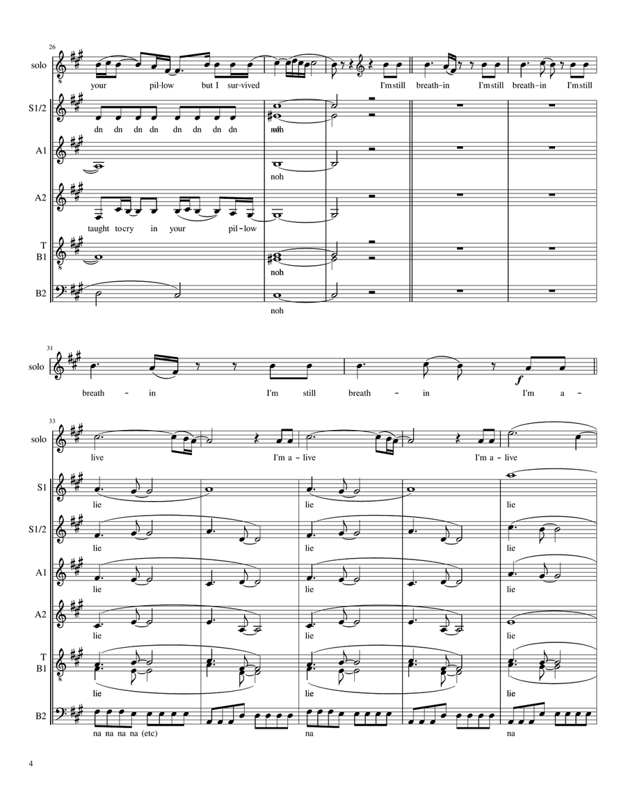 Alive Divisi scores gallery preview page 4