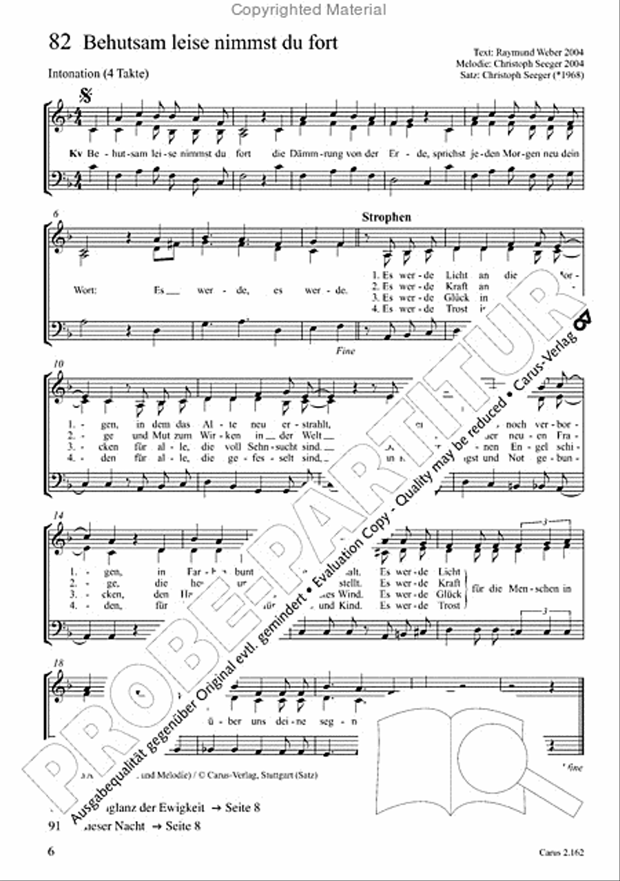 Chorbuch Gotteslob SAM 3-Part scores gallery preview page 7