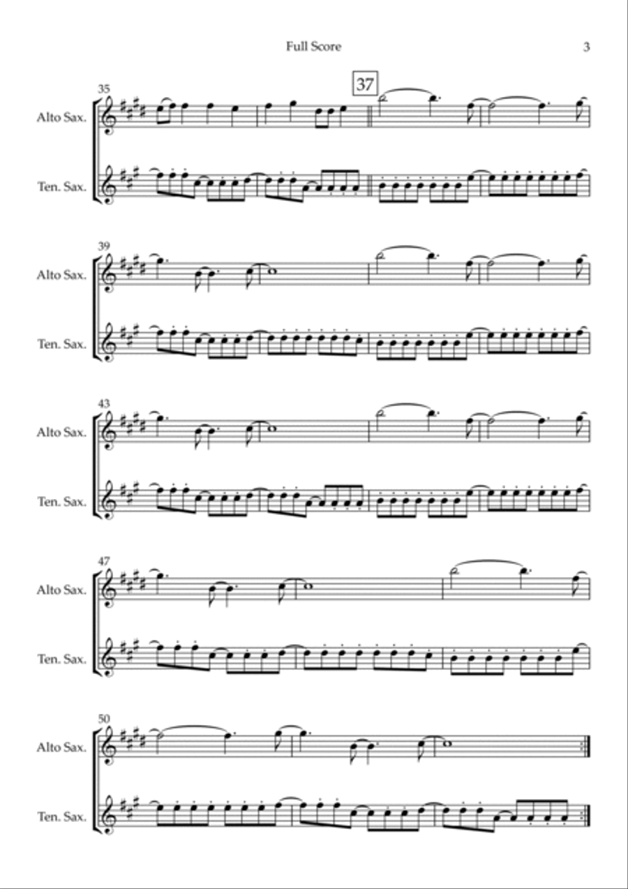 Clarity Woodwind Duet scores gallery preview page 3