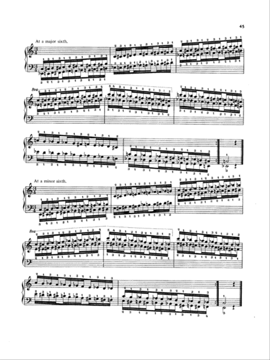 Hanon: The Virtuoso Pianist (Volume II) Piano Solo scores gallery preview page 2