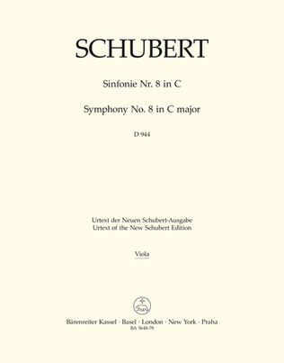 Book cover for Symphony, No. 8 C major D 944 'The Great'