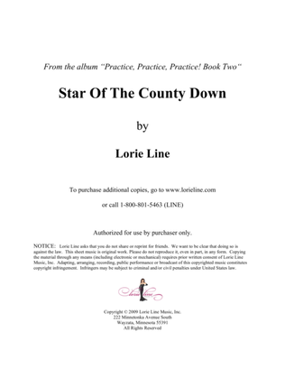Book cover for Star Of The County Down - EASY!