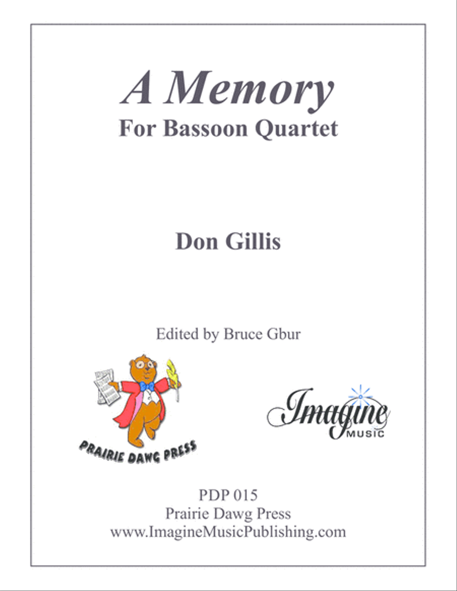 A Memory Bassoon Quartet scores gallery preview page 2