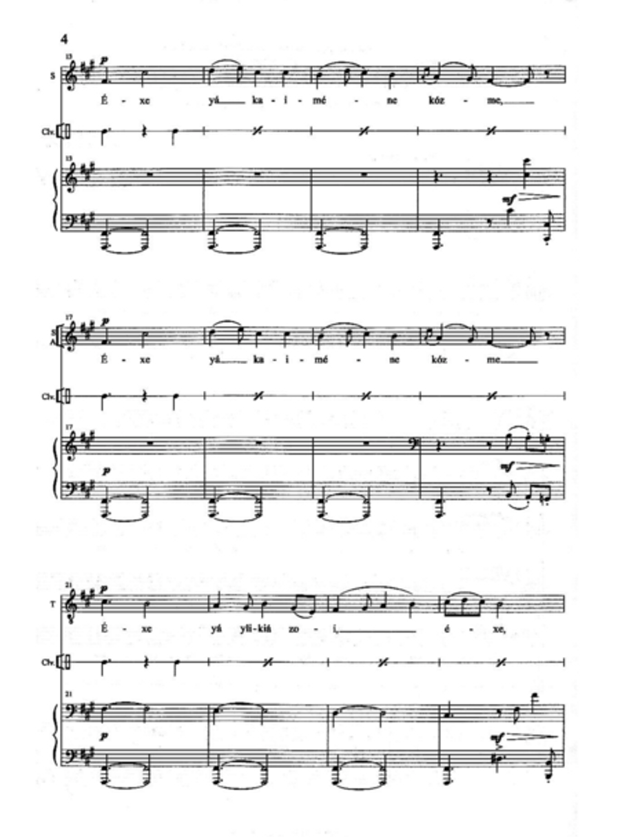 Dance of Zalongo Dance of Zalongo 4-Part scores gallery preview page 8