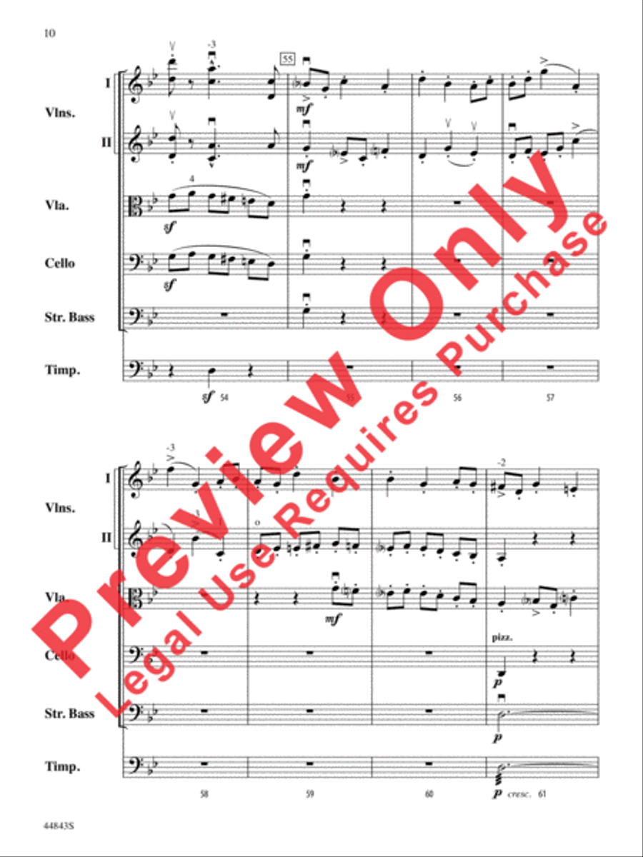 Enigma Variations String Orchestra scores gallery preview page 26