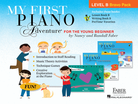 My First Piano Adventure Level B Bravo Pack
