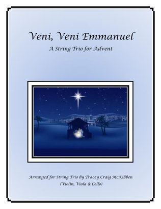 Veni, Veni, Emmanuel for String Trio
