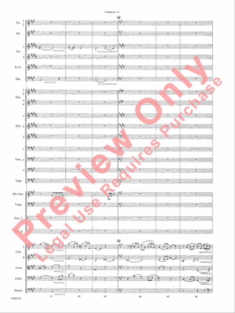 Selections from Star Wars: Episode I The Phantom Menace Full Orchestra scores gallery preview page 11